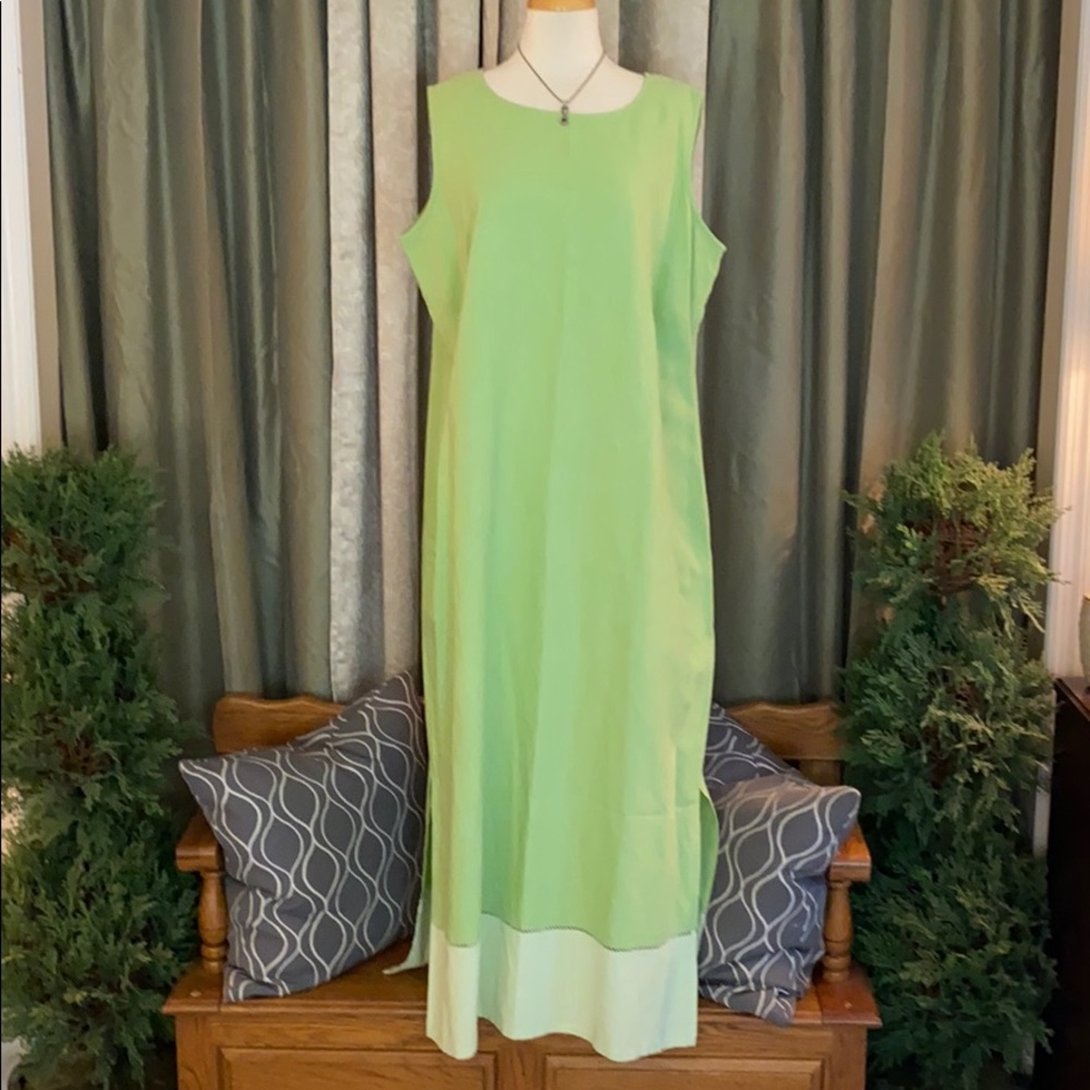 Norton Studio Linen Blend Maxi Dress - Picture 2 of 12